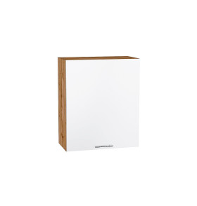 Шкаф верхний с 1-ой дверцей Валерия-М, цвет: Белый глянец