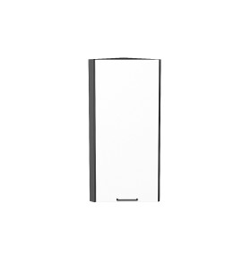 Шкаф верхний торцевой Флэт, цвет: White In 2S