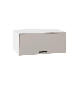 Шкаф верхний горизонтальный глубокий Фрейм, цвет: Clay Silk