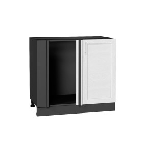 Шкаф нижний угловой Сканди, цвет: White Softwood