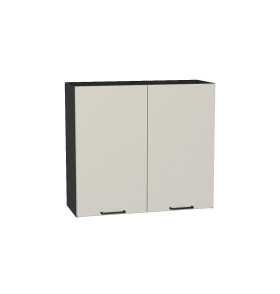 Шкаф верхний с 2-мя дверцами Флэт, цвет: Cashmere In 2S