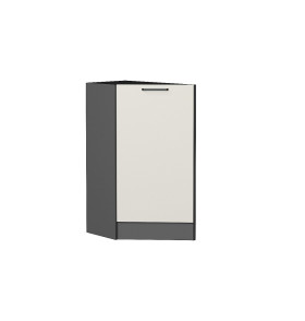 Шкаф нижний торцевой Флэт, цвет: Cashmere In 2S