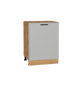 Шкаф нижний с 1-ой дверцей Фрейм, цвет: Grey Silk