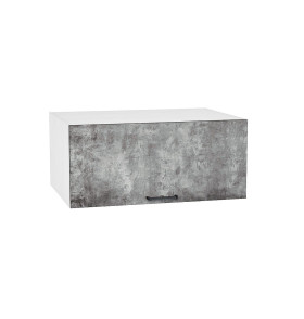 Шкаф верхний горизонтальный глубокий Флэт, цвет: Temple Stone 2S