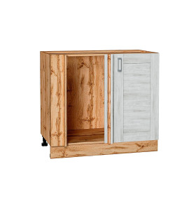 Шкаф нижний угловой Лофт, цвет: Nordic Oak