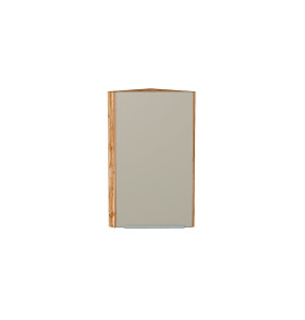 Шкаф верхний торцевой Фьюжн, цвет: Silky Grey