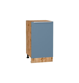 Шкаф нижний с 1-ой дверцей Фьюжн, цвет: Silky Blue