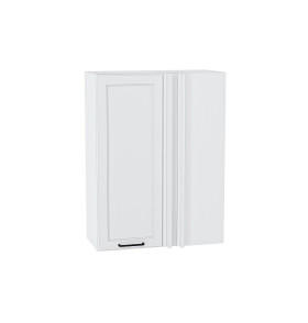 Шкаф верхний прямой угловой Барселона, цвет: Белый