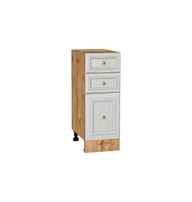 Шкаф нижний с 3-мя ящиками Шале, цвет: White Dreamline