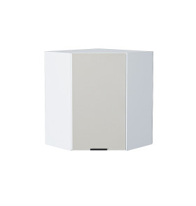 Шкаф верхний угловой Евро, цвет: Агат