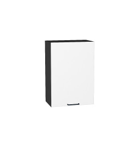 Шкаф верхний с 1-ой дверцей Флэт, цвет: White In 2S