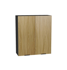 Шкаф верхний с 2-мя дверцами Евро Лайн, цвет: Дуб песочный