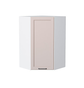 Шкаф верхний угловой Барселона, цвет: Кашемир