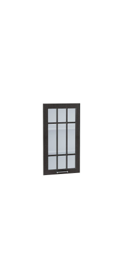 Комплект фасадов Прага со стеклом для каркаса Ф-35Н В509 | Венге премиум, Сатинато белое