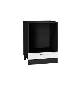 Шкаф нижний под духовку Квадро, цвет: Белый