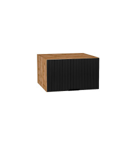 Шкаф верхний горизонтальный глубокий Евро Лайн, цвет: Антрацит