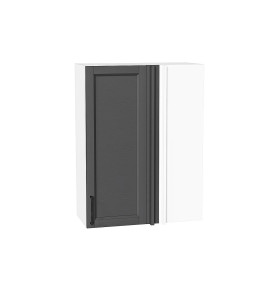 Шкаф верхний прямой угловой Сканди, цвет: Stormy Silkwood