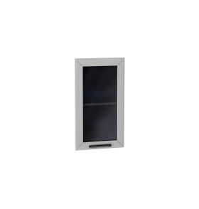 Комплект фасадов Глетчер со стеклом для каркаса Ф-25 В400/ВУ590, цвет: Гейнсборо Силк