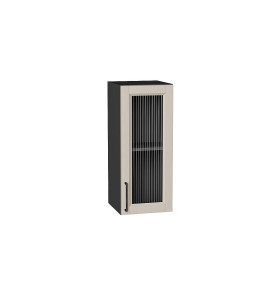 Шкаф верхний с 1-ой остекленной дверцей Сканди, цвет: Cream Silkwood