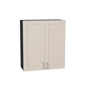 Шкаф верхний с 2-мя дверцами Лофт, цвет: Cream Silk