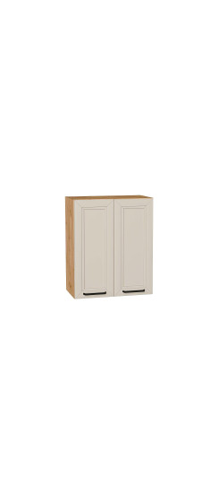 Шкаф верхний с 2-мя дверцами Нео, цвет: Cream Silk | ПЭТ, Cream Silk