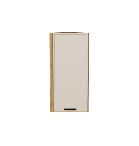 Шкаф верхний торцевой Фрейм, цвет: Cream Silk