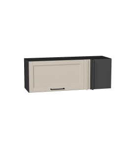 Шкаф верхний прямой угловой горизонтальный Сканди, цвет: Cream Silkwood