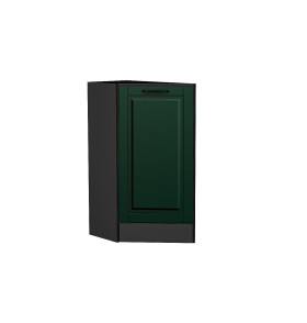 Шкаф нижний торцевой Дублин, цвет: Special Green