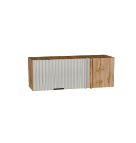 Шкаф верхний прямой угловой горизонтальный Евро Лайн, цвет: Агат