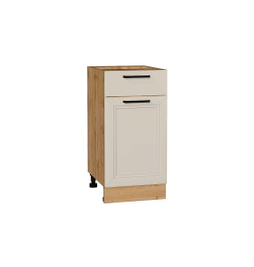 Шкаф нижний с 1-ой дверцей и ящиком Нео, цвет: Cream Silk