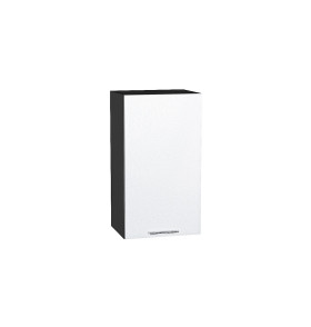 Шкаф верхний с 1-ой дверцей Валерия-М, цвет: Белый металлик