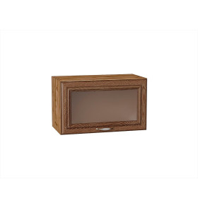 Шкаф верхний горизонтальный остекленный Шале, цвет: Brown Dreamline