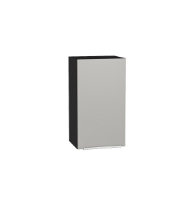 Шкаф верхний с 1-ой дверцей Фьюжн, цвет: Silky Light Grey