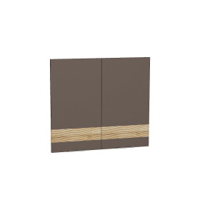 Комплект фасадов Терра для каркаса Ф-50D В800/Н800/НМ800, цвет: Смоки Софт