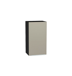 Шкаф верхний с 1-ой дверцей Фьюжн, цвет: Silky Grey