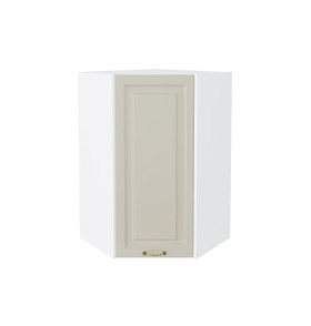 Шкаф верхний угловой Ницца, цвет: Агат