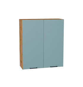 Шкаф верхний с 2-мя дверцами Флэт, цвет: Grey-green In 2S