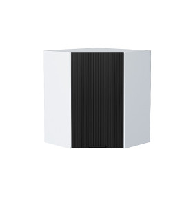 Шкаф верхний угловой Евро Лайн, цвет: Антрацит