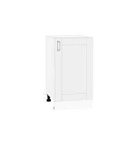 Шкаф нижний с 1-ой дверцей Лофт, цвет: White Silk