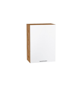 Шкаф верхний с 1-ой дверцей Валерия-М, цвет: Белый глянец