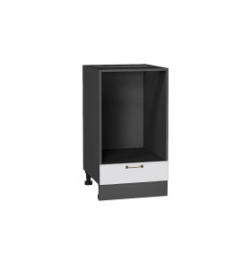 Шкаф нижний под духовку Ницца, цвет: Белый