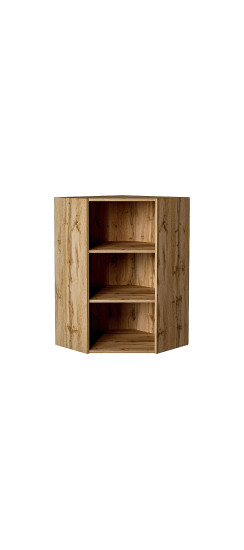 Каркас верхнего углового шкафа ВУ 599, цвет: Дуб Вотан | ЛДСП, Дуб Вотан