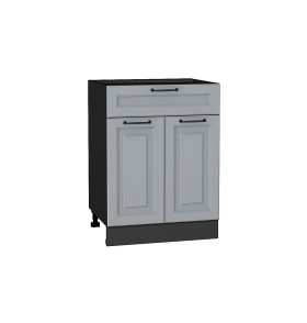 Шкаф нижний с 2-мя дверцами и ящиком Ницца, цвет: Magnum