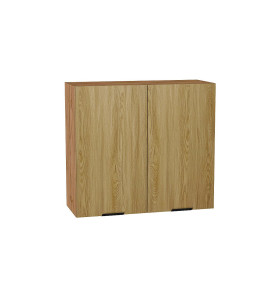 Шкаф верхний с 2-мя дверцами Евро, цвет: Дуб песочный