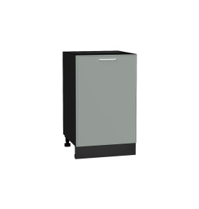 Шкаф нижний с 1-ой дверцей Квадро, цвет: Аквамарин