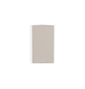 Шкаф верхний торцевой Квадро, цвет: Кашемир