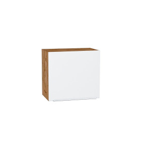 Шкаф верхний горизонтальный Фьюжн, цвет: Silky White