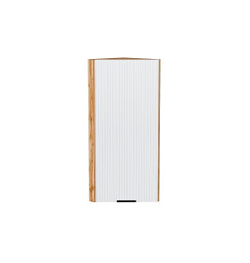 Шкаф верхний торцевой Евро Лайн, цвет: Белый