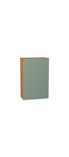 Шкаф верхний с 1-ой дверцей Фьюжн, цвет: Silky Mint | ПЭТ, Silky Mint