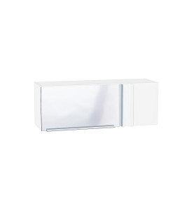 Шкаф верхний прямой угловой горизонтальный Фьюжн, цвет: Angel